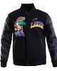 Los Angeles Lakers Gradient Logo Wool Varsity Jacket Los Angeles Lakers Gradient Logo Wool Varsity Jacket