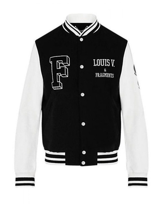 Louis Vuitton Fragment Letterman Varsity Jacket Louis Vuitton Fragment Letterman Varsity Jacket