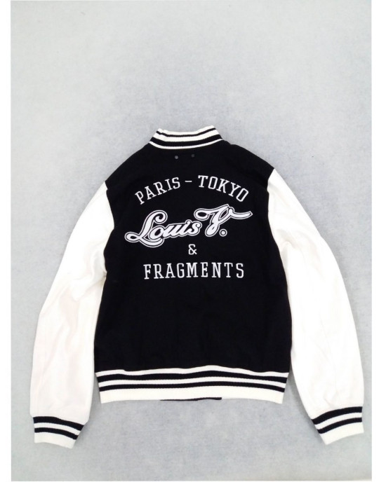 Louis Vuitton Fragment Letterman Varsity Jacket Louis Vuitton Fragment Letterman Varsity Jacket