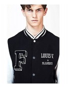 Louis Vuitton Fragment Letterman Varsity Jacket