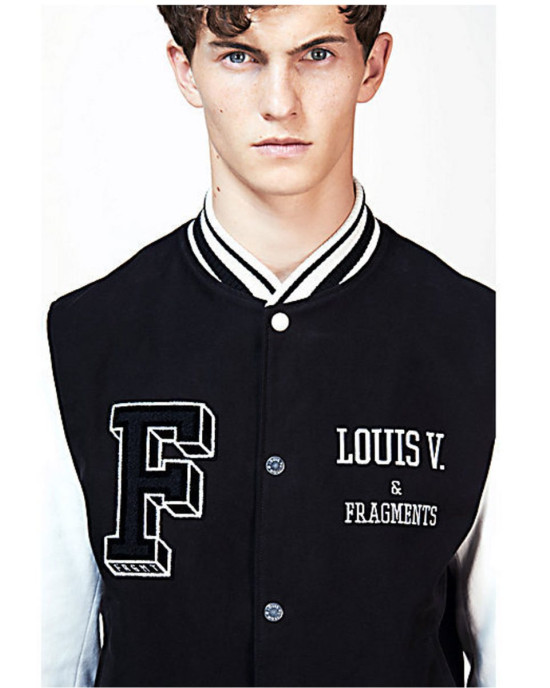 Louis Vuitton Fragment Letterman Varsity Jacket Louis Vuitton Fragment Letterman Varsity Jacket