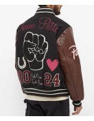 Lucky Charm Patta Wool Varsity Jacket