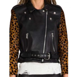 Lucy Hale Pretty Little Liars Biker Black Leather Jacket
