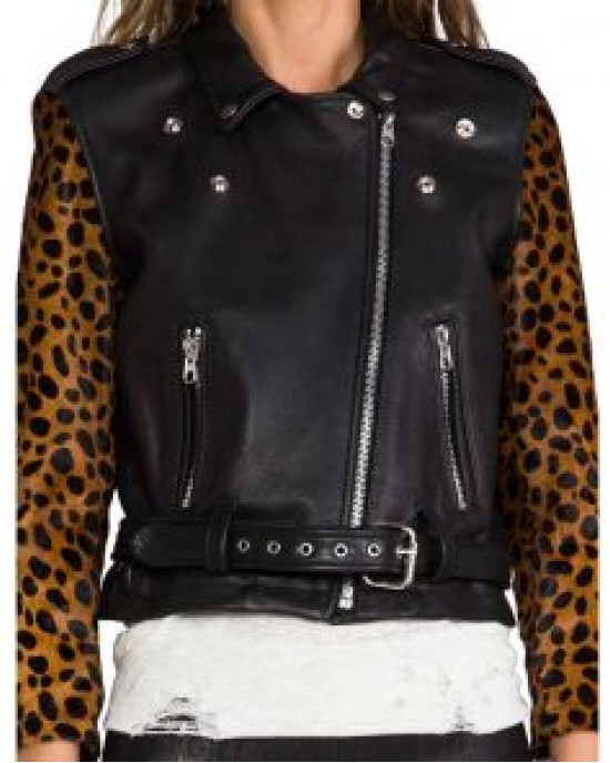 Lucy Hale Pretty Little Liars Biker Black Leather Jacket Lucy Hale Pretty Little Liars Biker Black Leather Jacket