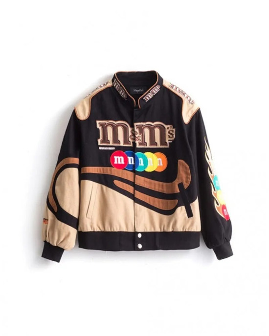 M&M’s Baseball Varsity Jacket M&M’s Baseball Varsity Jacket