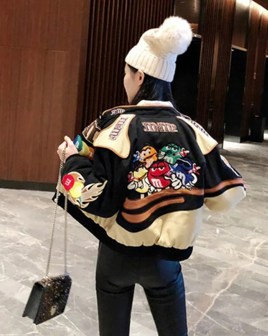 M&M’s Baseball Varsity Jacket M&M’s Baseball Varsity Jacket