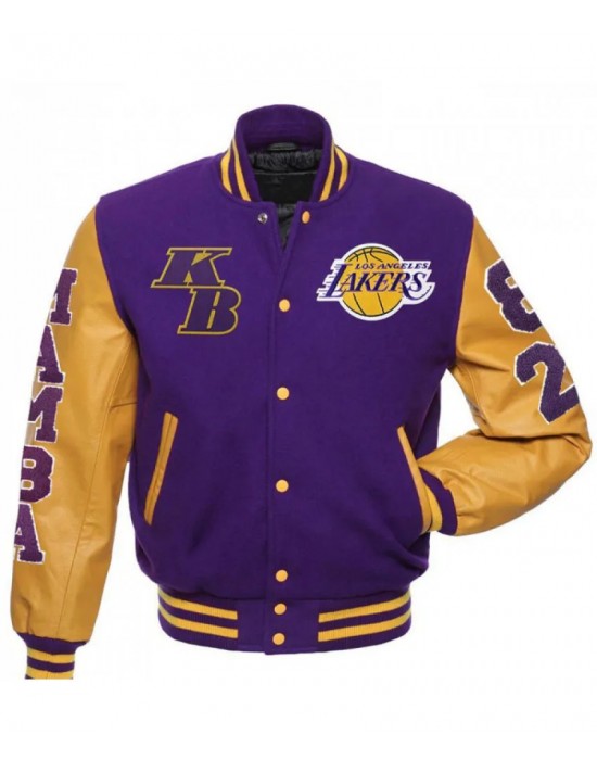 Mamba Legend Never Die Kobe Bryant Varsity Letterman Jacket