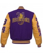 Mamba Legend Never Die Kobe Bryant Varsity Letterman Jacket