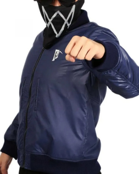Marcus Holloway Watch Dogs 2 Varsity Jacket Marcus Holloway Watch Dogs 2 Varsity Jacket