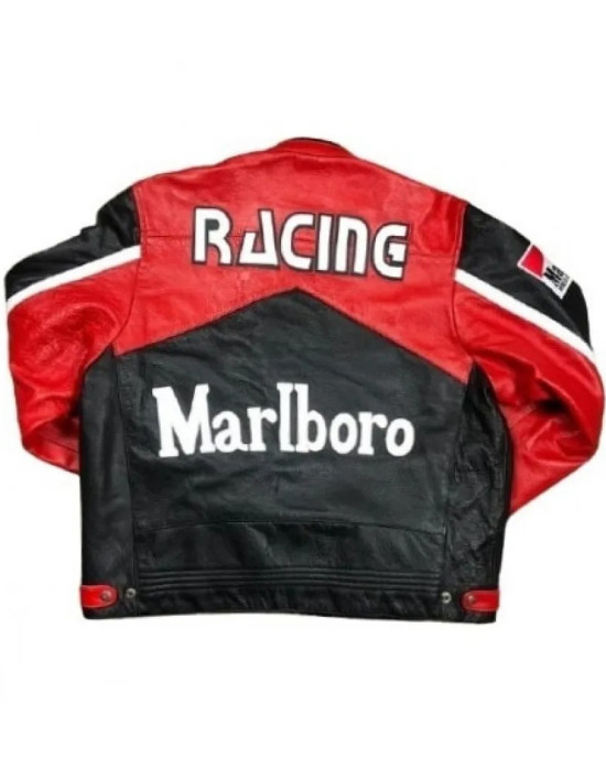 Marlboro Racing Black Leather Jacket Marlboro Racing Black Leather Jacket