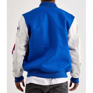 Mash Up Philadelphia 76ers Royal Varsity Jacket