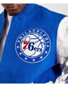 Mash Up Philadelphia 76ers Royal Varsity Jacket