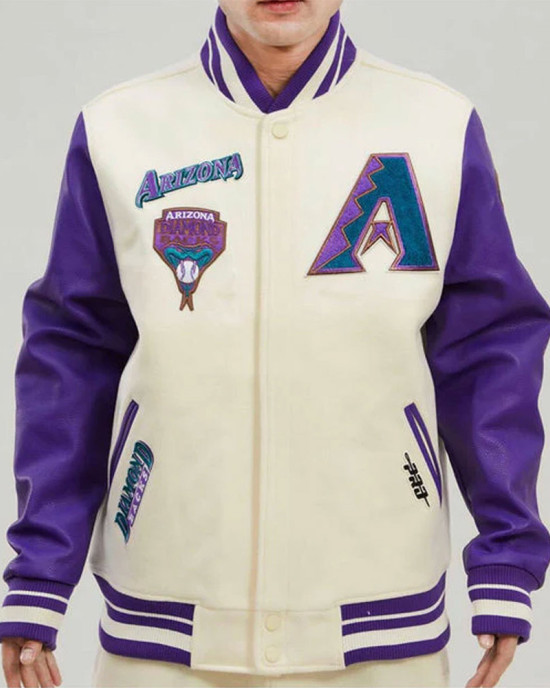 Mashup Arizona Diamondbacks Varsity Jacket Mashup Arizona Diamondbacks Varsity Jacket