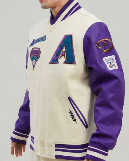 Mashup Arizona Diamondbacks Varsity Jacket Mashup Arizona Diamondbacks Varsity Jacket