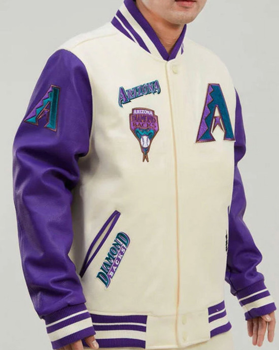 Mashup Arizona Diamondbacks Varsity Jacket Mashup Arizona Diamondbacks Varsity Jacket