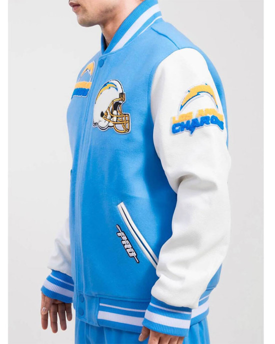 Mashup Los Angeles Chargers Varsity Jacket Mashup Los Angeles Chargers Varsity Jacket