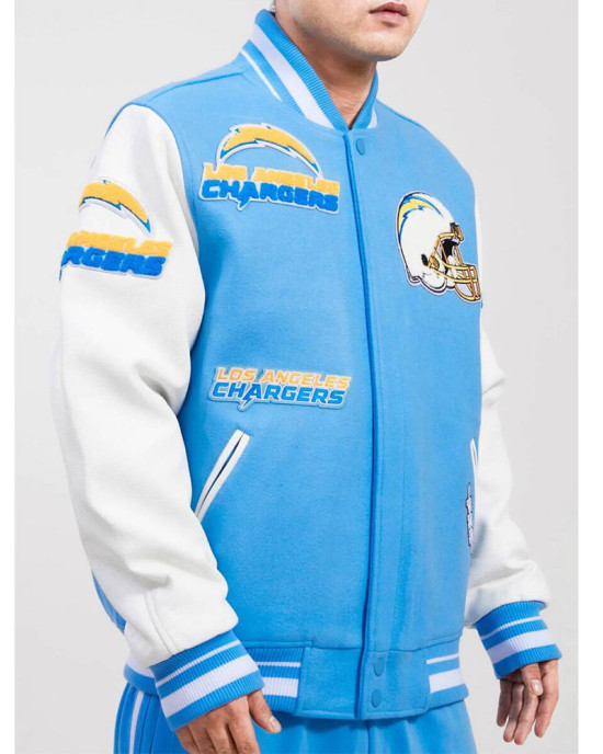 Mashup Los Angeles Chargers Varsity Jacket Mashup Los Angeles Chargers Varsity Jacket