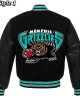 Memphis Grizzlies Black Varsity Jacket Memphis Grizzlies Black Varsity Jacket