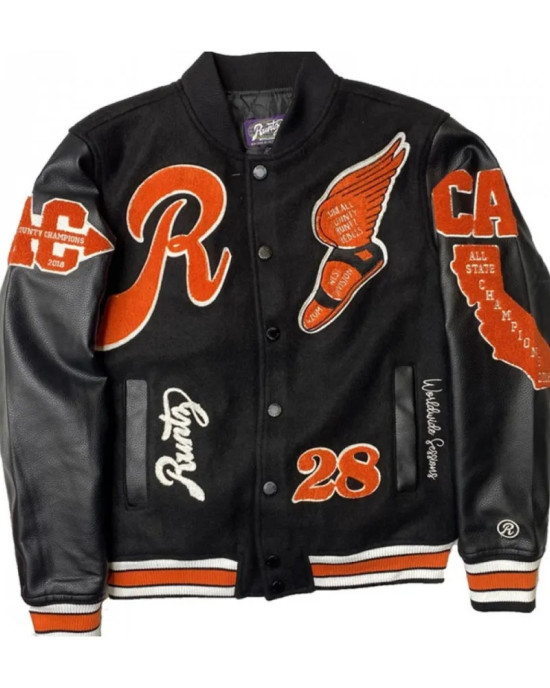 Men's All County Runtz Varsity Jacket Men's All County Runtz Varsity Jacket