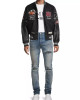 Men's Amiri Wool-Blend Varsity Bomber Jacket Men's Amiri Wool-Blend Varsity Bomber Jacket