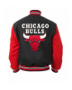 Men's Chicago Bulls Bomber Varsity Jacket Men's Chicago Bulls Bomber Varsity Jacket