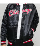 Men's Chicago Bulls Satin Bomber Jacket Men's Chicago Bulls Satin Bomber Jacket