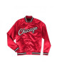 Men's Chicago Bulls Satin Bomber Jacket Men's Chicago Bulls Satin Bomber Jacket