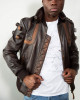 Men's Junkrat Steampunk Leather Gaming Halloween Jacket
