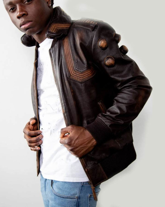 Men's Junkrat Steampunk Leather Gaming Halloween Jacket