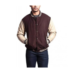 Men's Letterman Baseball Varsity Jacket