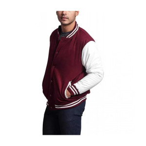 Men's Letterman Baseball Varsity Jacket