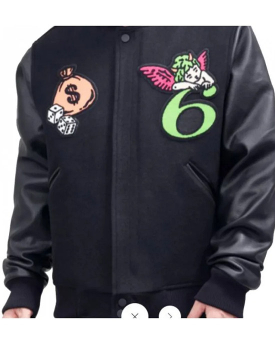 Men's Roku Studio Varsity Letterman Jacket Men's Roku Studio Varsity Letterman Jacket