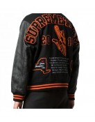 Men's Supreme Team Letterman Varsity Jacket