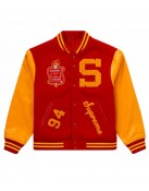 Men's Supreme Team Letterman Varsity Jacket