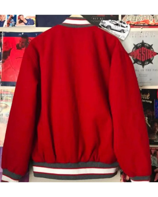 Men's UNLV Letterman Varsity Wool Jacket Men's UNLV Letterman Varsity Wool Jacket