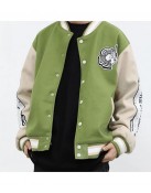 Men's Varsity CZ Editorial Department Baseball Wool Jacket