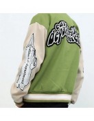 Men's Varsity CZ Editorial Department Baseball Wool Jacket