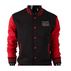 Men's Varsity Suicide Squad Letterman Jacket