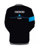 Mens Detroit Become Human RK800 Connor Bomber Black Varsity Wool Jacket Mens Detroit Become Human RK800 Connor Bomber Black Varsity Wool Jacket
