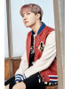 Mens J Hope Blind for Love Leather Bomber Jacket Mens J Hope Blind for Love Leather Bomber Jacket