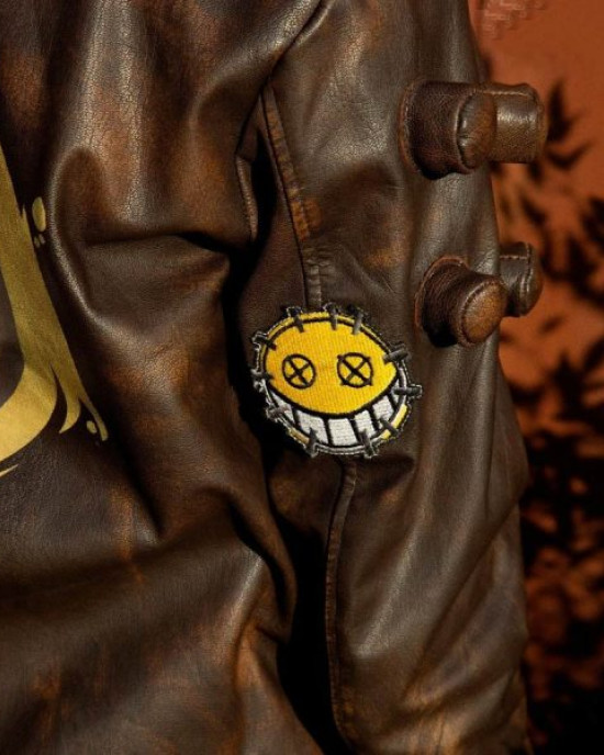 Mens Junkrat Steampunk Leather Jacket