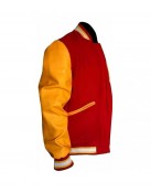 Mens Michael Jackson Thriller M Logo Varsity Letterman Jacket