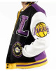 Mens Pro Standard Los Angeles LAKERS LOGO Varsity Jacket