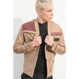 Mens Rebel Finn Light Brown Rebel Leather Costume Jacket