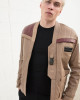 Mens Rebel Finn Light Brown Rebel Leather Costume Jacket Mens Rebel Finn Light Brown Rebel Leather Costume Jacket