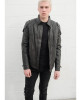 Mens Transformers Black Armor Leather Costume Jacket Mens Transformers Black Armor Leather Costume Jacket