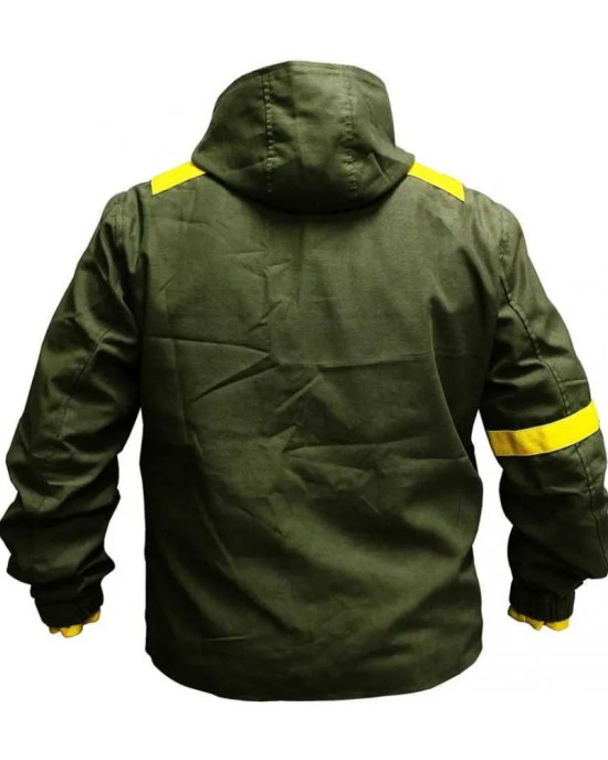 Mens Twenty One Green Hoodie Cotton Tracksuit Jacket Mens Twenty One Green Hoodie Cotton Tracksuit Jacket