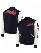 Men’s Atlanta Braves ATL Letterman Jacket