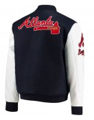 Men’s Atlanta Braves ATL Letterman Jacket