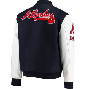 Men’s Atlanta Braves ATL Letterman Jacket